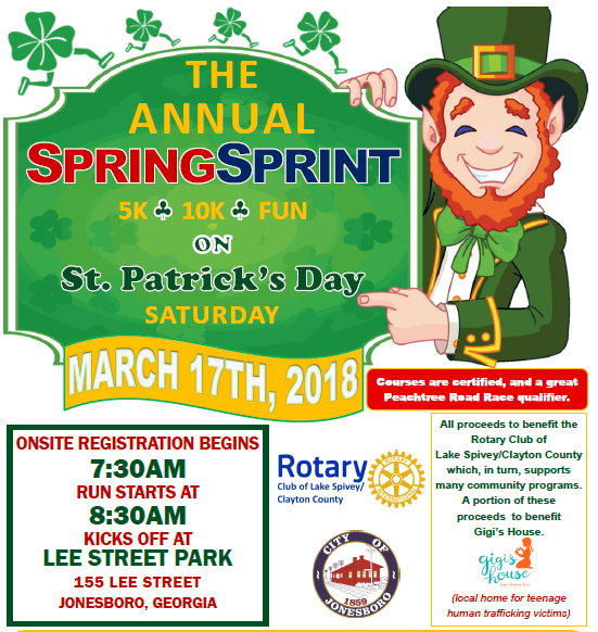 Jonesboro, GA - Spring Sprint 2018